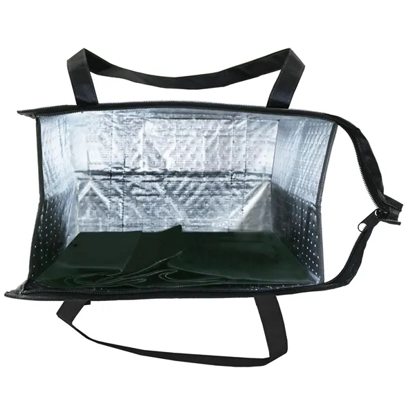 Thermal Combo Grocery/6 Bottle Tote with Zipper Top... from ASI 55450 Franmara Inc