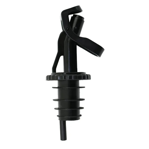 Roll-Top Bottle Pourer, Black only. Blank.... from ASI 55450 Franmara Inc