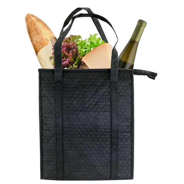 Thermal Combo Grocery/6 Bottle Tote with Zipper Top... from ASI 55450 Franmara Inc