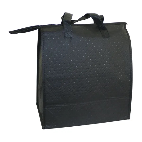 Black Vino Thermal Six-Bottle, Zip Up Wine Tote... from ASI 55450 Franmara Inc