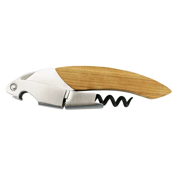 Origine French Oak Barrel Double Step Professional Waiter's Corkscrew with Wine... from ASI 55450 Franmara Inc