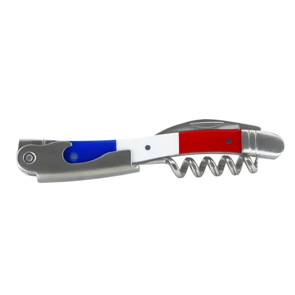 Trio-Color Waiter's Corkscrew - Flag Colors... from ASI 55450 Franmara Inc