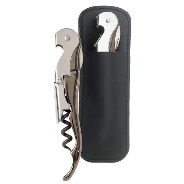 Waiter's corkscrew that features a contoured steel handle and non-serrated knife... from ASI 55450 Franmara Inc