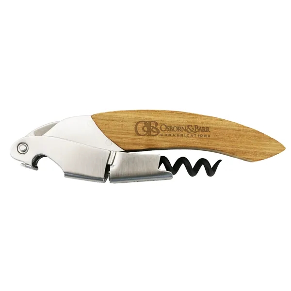 Origine French Oak Barrel Double Step Professional Waiter's Corkscrew... from ASI 55450 Franmara Inc