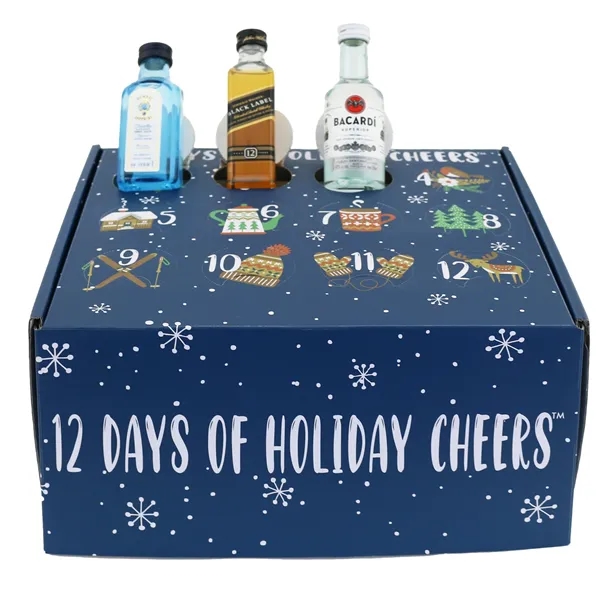 12 Days of Holiday Cheer Box (Box only, Liquor not included)... from ASI 55450 Franmara Inc