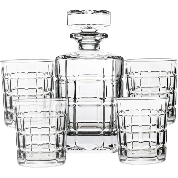 Block Spirit Decanter Set, 5-piece Set... from ASI 55450 Franmara Inc