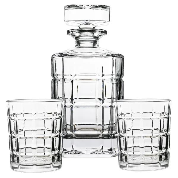 Block Spirit Decanter Set, 3-piece Set... from ASI 55450 Franmara Inc