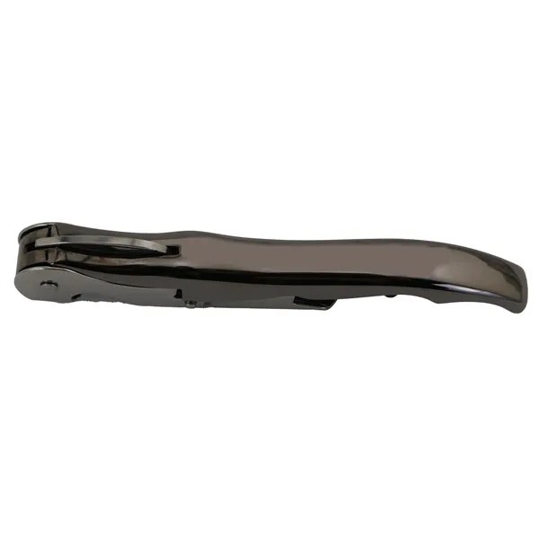 Waiter's corkscrew that features a contoured steel handle and non-serrated knife... from ASI 55450 Franmara Inc