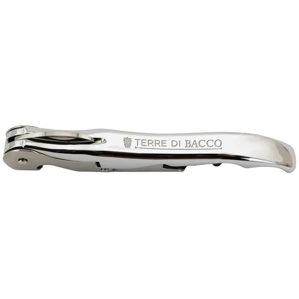 Waiter's corkscrew that features a contoured steel handle and non-serrated knife... from ASI 55450 Franmara Inc