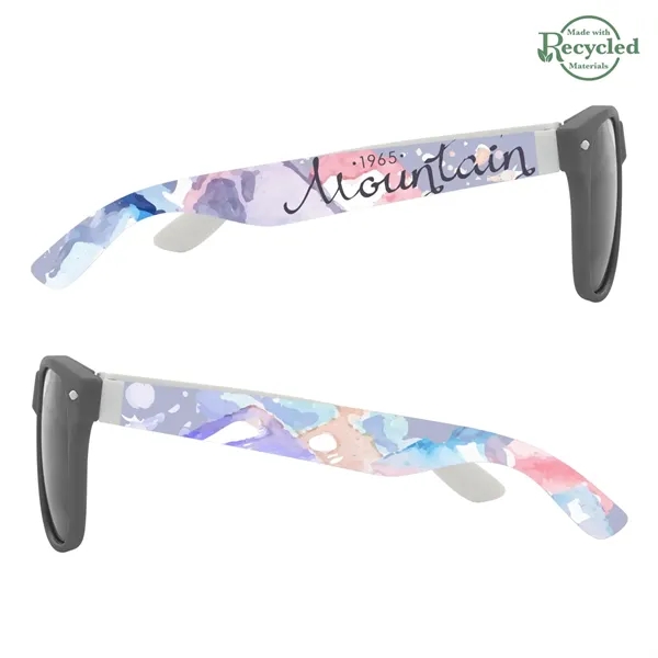 Malibu sunglasses with UV400 lenses and 4-color process imprint on both... from ASI 61125 Hit Promotional Products / Hit®