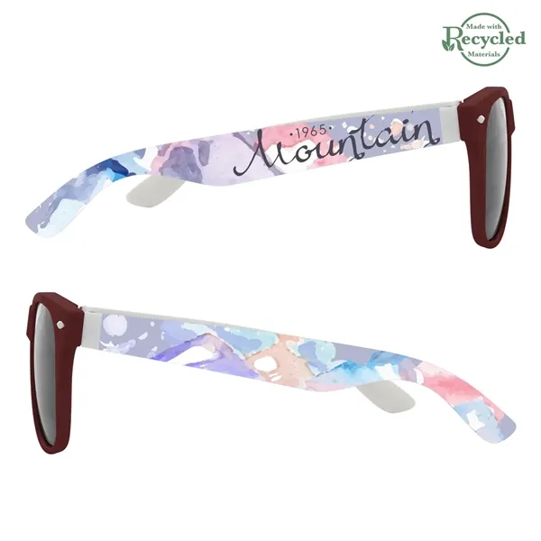 Malibu sunglasses with UV400 lenses and 4-color process imprint on both... from ASI 61125 Hit Promotional Products / Hit®
