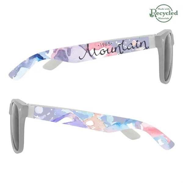 Malibu sunglasses with UV400 lenses and 4-color process imprint on both... from ASI 61125 Hit Promotional Products / Hit®