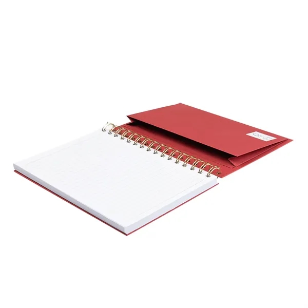 100 page lined notebook with strap closure and cover made from... from ASI 61125 Hit Promotional Products / Hit®