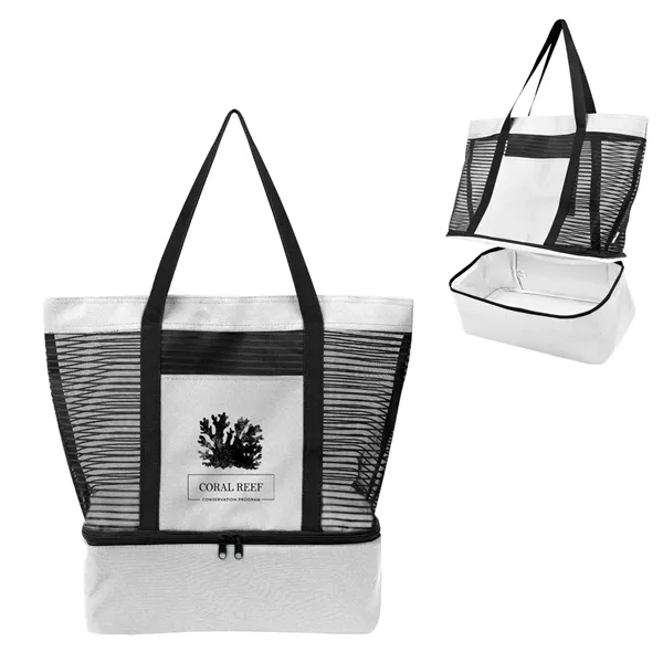 rPET tote bag with PEVA lining with cooler and 22" handles.... from ASI 61125 Hit Promotional Products / Hit®