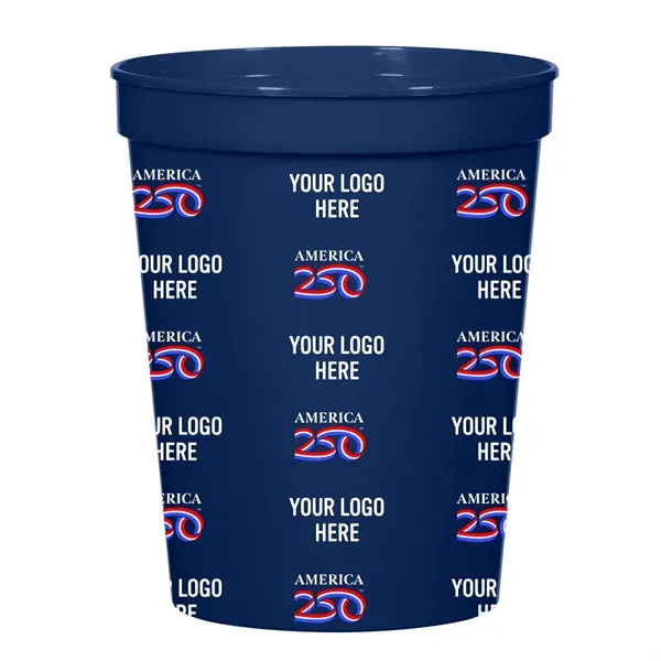 America250™ 16 Oz. Full Color Big Game Stadium Cup... from ASI 61125 Hit Promotional Products / Hit®