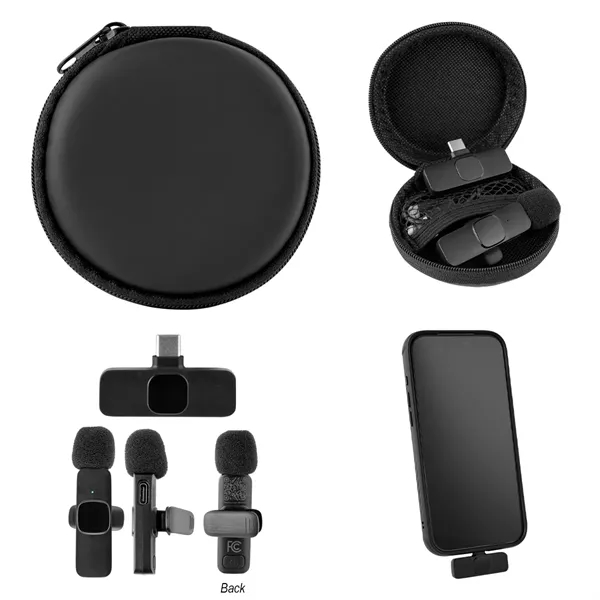 Wireless Lavalier Microphone & Case... from ASI 61125 Hit Promotional Products / Hit®