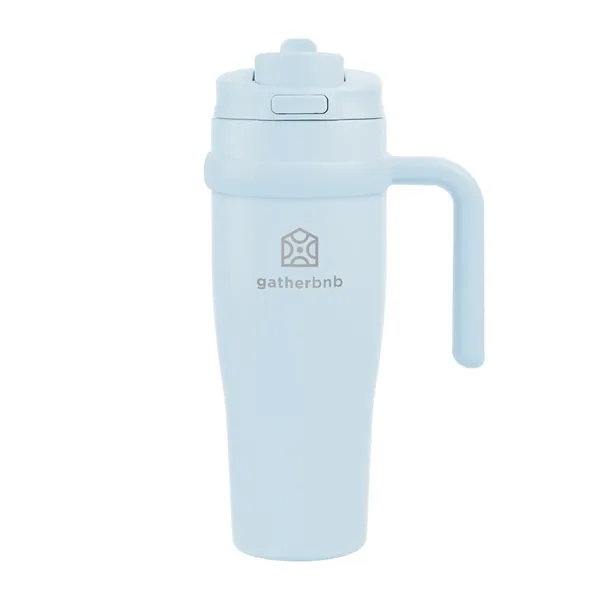 30 Oz. Apex Sip & Chug Recycled Stainless Steel Tumbler... from ASI 61125 Hit Promotional Products / Hit®