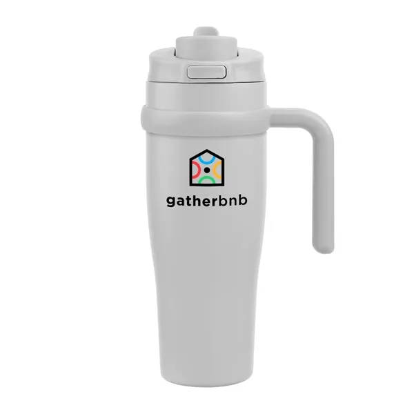 30 Oz. Apex Sip & Chug Recycled Stainless Steel Tumbler... from ASI 61125 Hit Promotional Products / Hit®