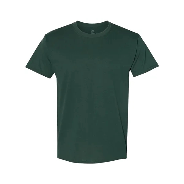 Hanes adult T-shirt made of cotton/polyester with up to 5% recycled... from ASI 84358 S&S Activewear