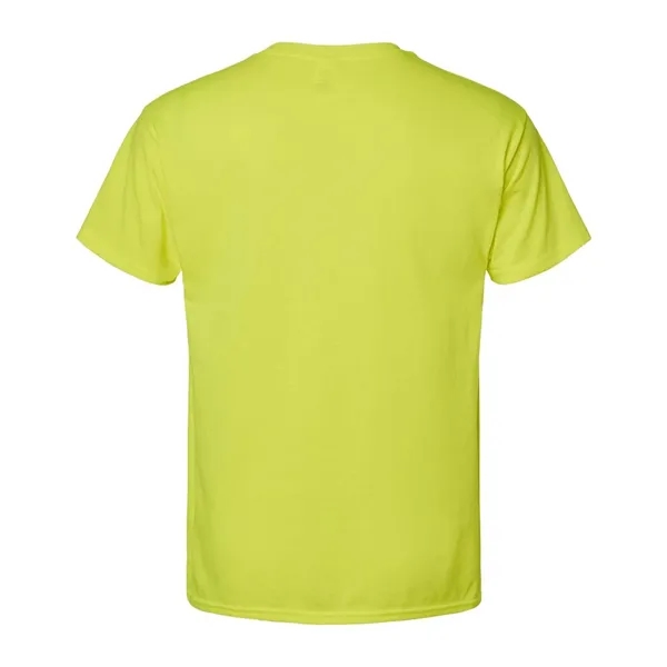 100% ComfortSoft® cotton T-shirt with tag-free neck label, shoulder-to-shoulder taping, and... from ASI 84358 S&S Activewear