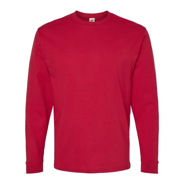 Long sleeve T-shirt made of 100% ComfortSoft® cotton with shoulder-to-shoulder taping... from ASI 84358 S&S Activewear
