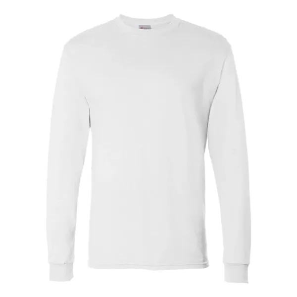 Long sleeve T-shirt made of 100% ComfortSoft® cotton with shoulder-to-shoulder taping... from ASI 84358 S&S Activewear