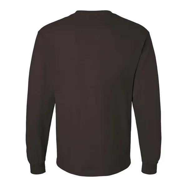 Long sleeve T-shirt made of Ultra Cotton with quarter-turned construction and... from ASI 84358 S&S Activewear