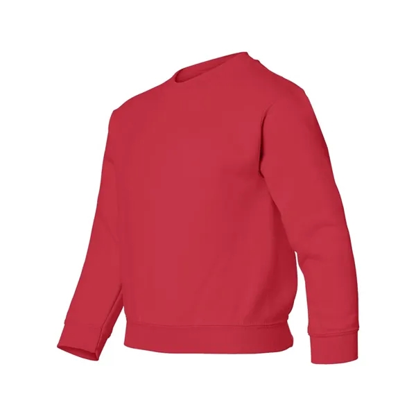 Youth 8.0 oz., 50% cotton / 50% polyester crewneck sweatshirt. Blank... from ASI 84358 S&S Activewear