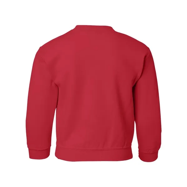 Youth 8.0 oz., 50% cotton / 50% polyester crewneck sweatshirt. Blank... from ASI 84358 S&S Activewear