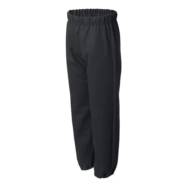 Youth 8.0 oz., 50% cotton / 50% polyester sweat pants. Blank... from ASI 84358 S&S Activewear
