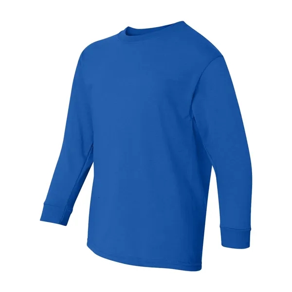 Youth 5.3 oz pre-shrunk, 100% heavy cotton t-shirt. Blank product.... from ASI 84358 S&S Activewear