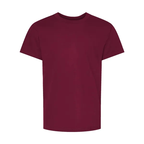 Youth short sleeve T-shirt made of 100% ComfortSoft® cotton with a... from ASI 84358 S&S Activewear