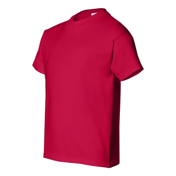 Youth short sleeve T-shirt made of 100% ComfortSoft® cotton with a... from ASI 84358 S&S Activewear