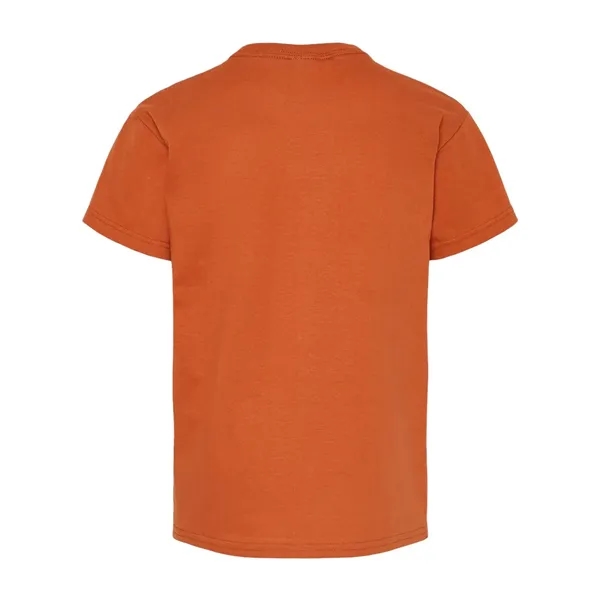 Youth short sleeve T-shirt made of 100% ComfortSoft® cotton with a... from ASI 84358 S&S Activewear