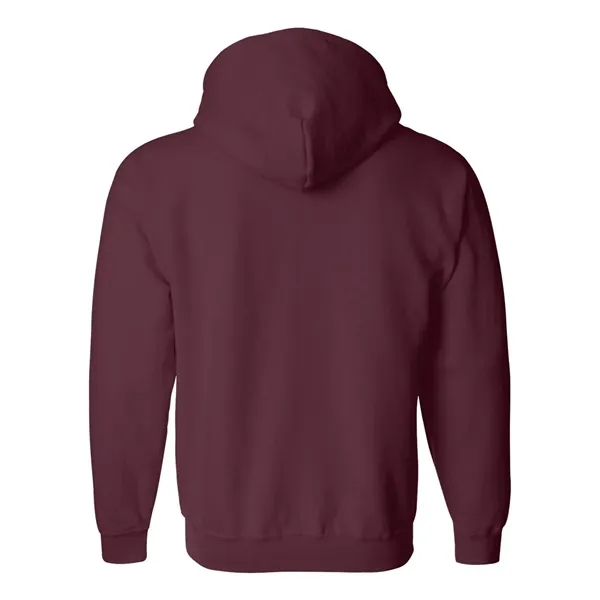 8.0 oz., 50% cotton / 50% polyester full-zip hooded sweatshirt. Blank... from ASI 84358 S&S Activewear