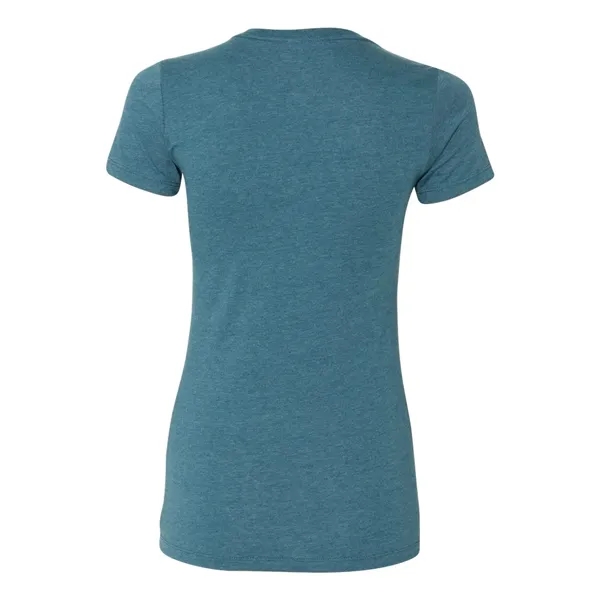 Women's cotton t-shirt with longer length body and shoulder taping. Blank... from ASI 84358 S&S Activewear