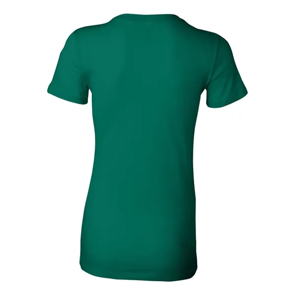 Women's cotton t-shirt with longer length body and shoulder taping. Blank... from ASI 84358 S&S Activewear