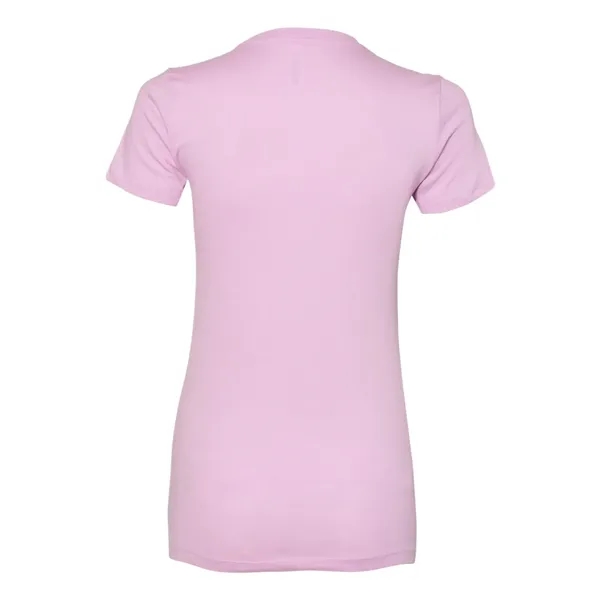 Women's cotton t-shirt with longer length body and shoulder taping. Blank... from ASI 84358 S&S Activewear