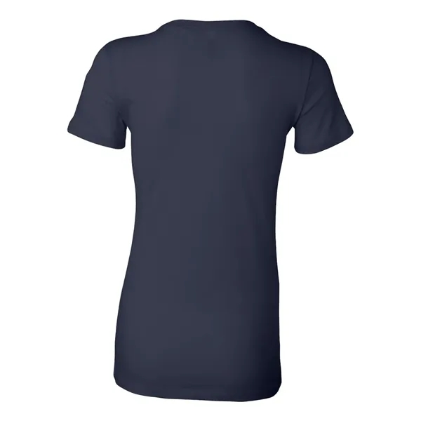 Women's cotton t-shirt with longer length body and shoulder taping. Blank... from ASI 84358 S&S Activewear