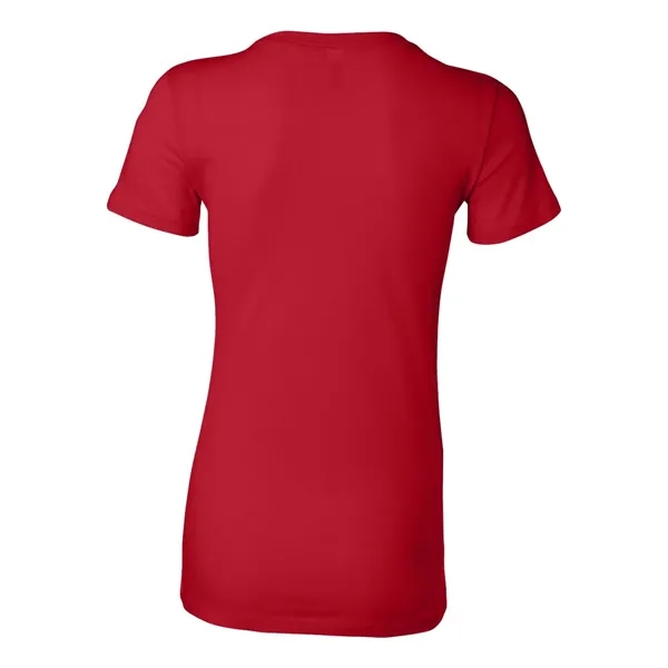 Women's cotton t-shirt with longer length body and shoulder taping. Blank... from ASI 84358 S&S Activewear