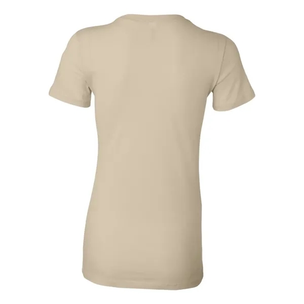 Women's cotton t-shirt with longer length body and shoulder taping. Blank... from ASI 84358 S&S Activewear