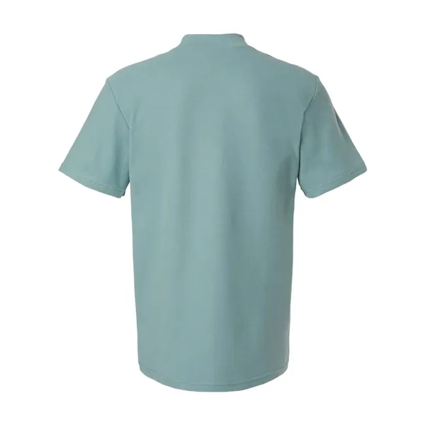 American Apparel Pique Unisex Mockneck Tee... from ASI 84358 S&S Activewear