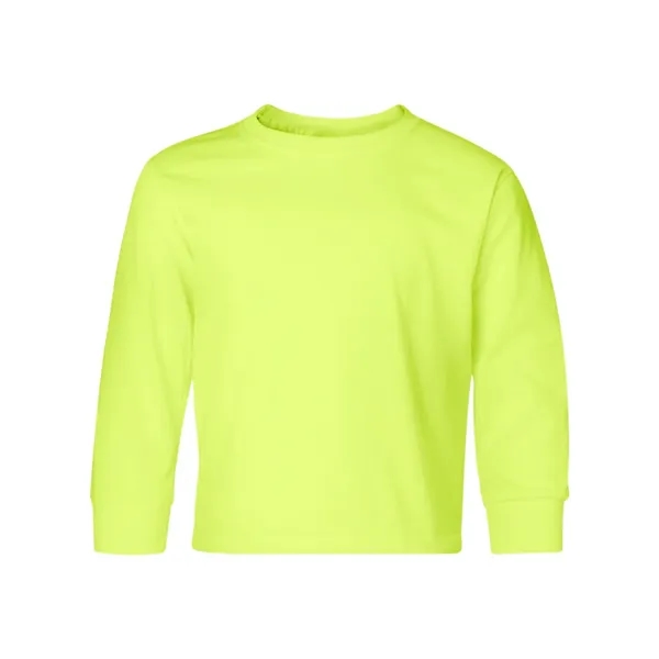 Youth long sleeve shirt with moisture wicking and double-stitched finishes.... from ASI 84358 S&S Activewear