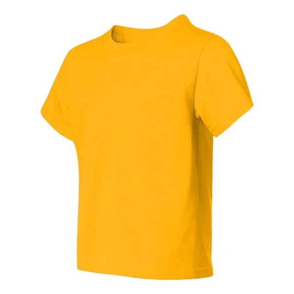 Youth 5.6 oz., 50% cotton / 50% polyester t-shirt. Blank product.... from ASI 84358 S&S Activewear