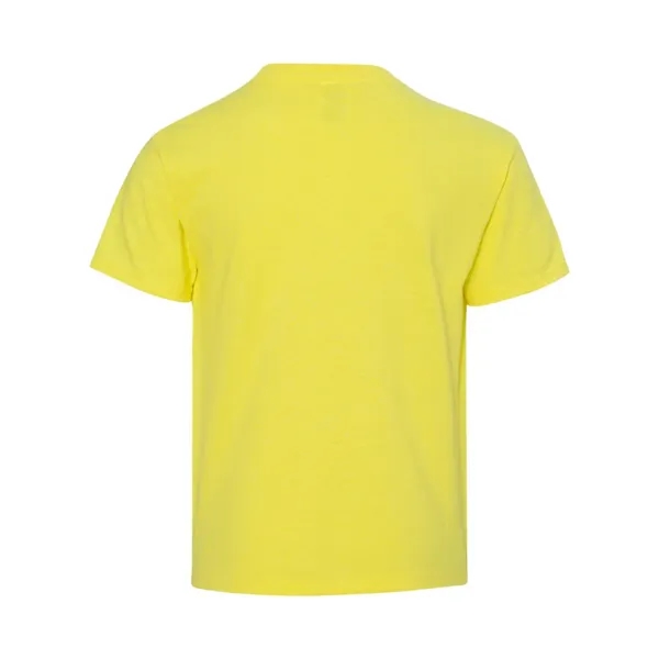 Youth 5.6 oz., 50% cotton / 50% polyester t-shirt. Blank product.... from ASI 84358 S&S Activewear