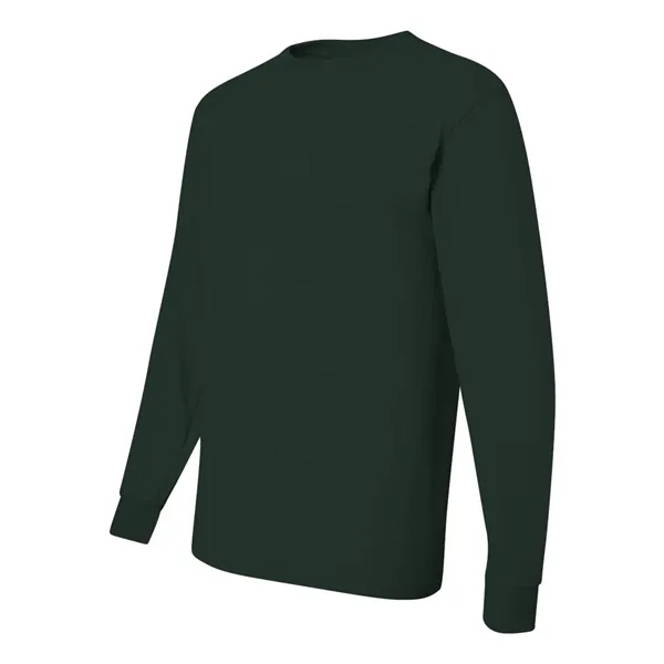 Adult long sleeve 5.6 oz. 50% cotton / 50% polyester t-shirt.... from ASI 84358 S&S Activewear