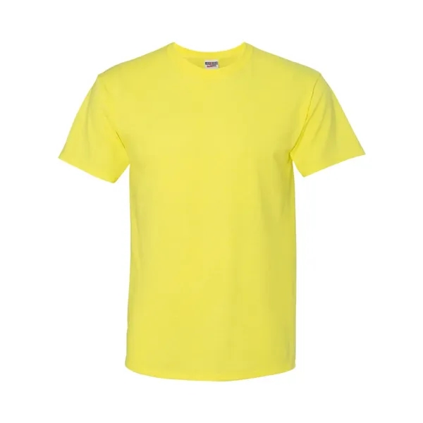 Adult heavyweight T-shirt with shoulder to shoulder taping. Blank product.... from ASI 84358 S&S Activewear
