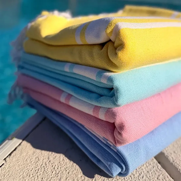 Boardwalk Collection Peshtemal Beach Towel... from ASI 89320 Starline USA Inc