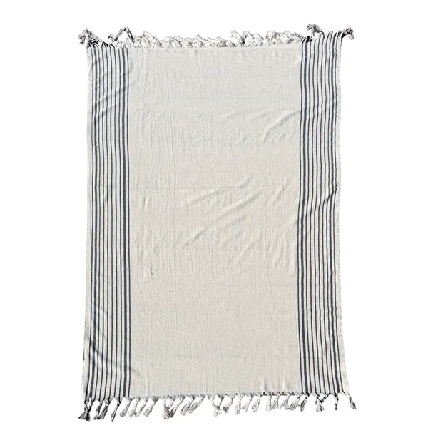Ivory Shore Open Striped Peshtemal Towel... from ASI 89320 Starline USA Inc