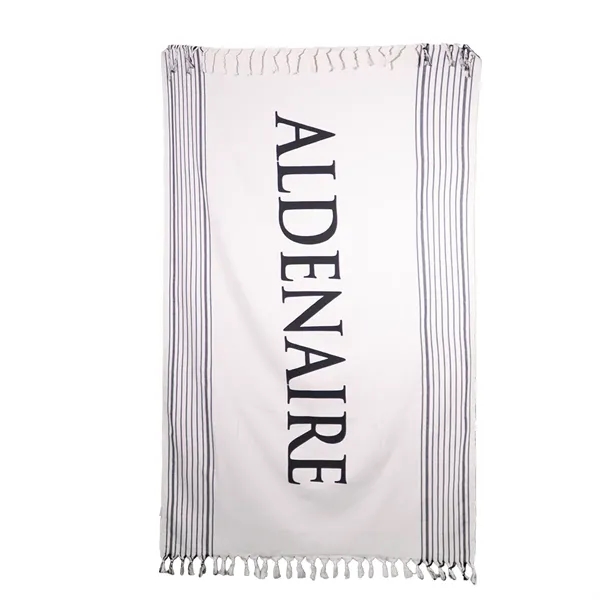 Ivory Shore Open Striped Peshtemal Towel... from ASI 89320 Starline USA Inc